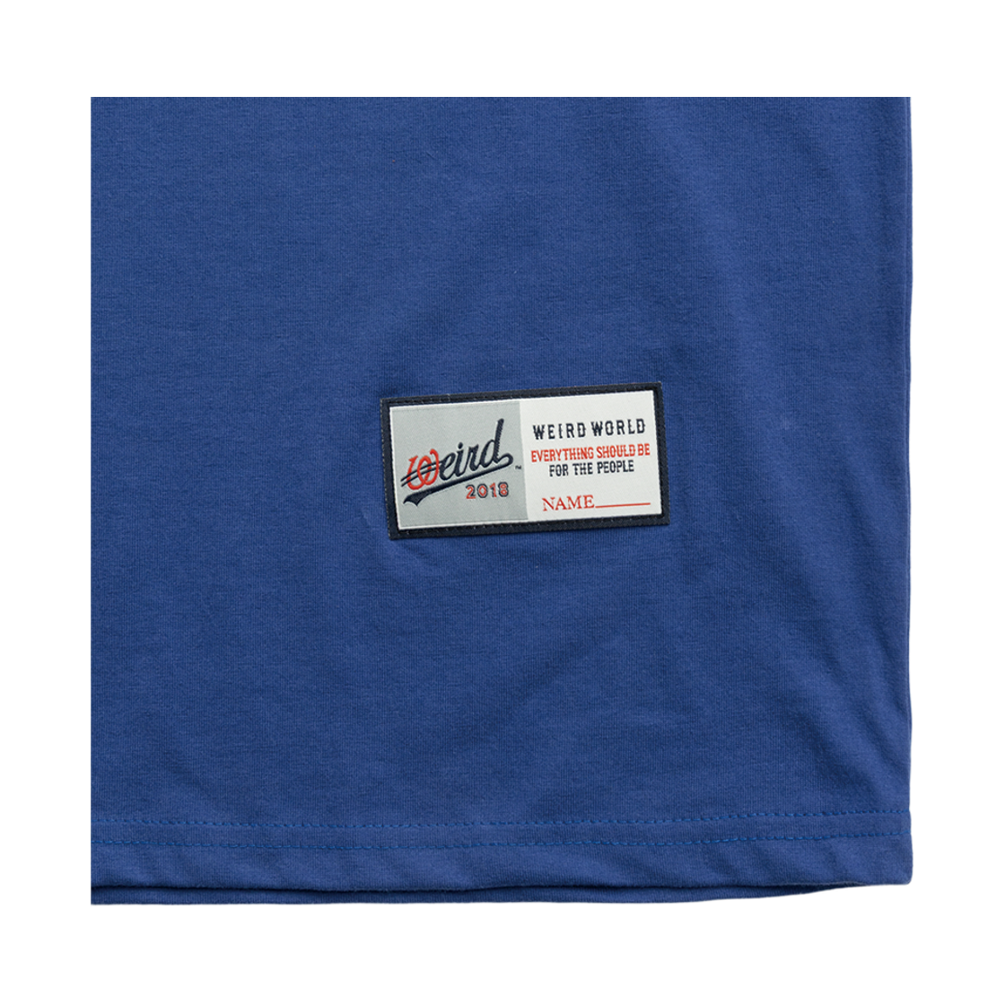 위얼드월드 WEIRD X HHTRN 타워 티셔츠 BLUE(WEIRD WORLD WEIRD X HHTRN Tower T-shirt BLUE) - 6