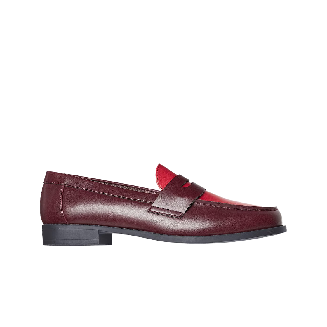 (W) GU 코인 로퍼 와인((W) GU Coin Loafer Wine) - 1