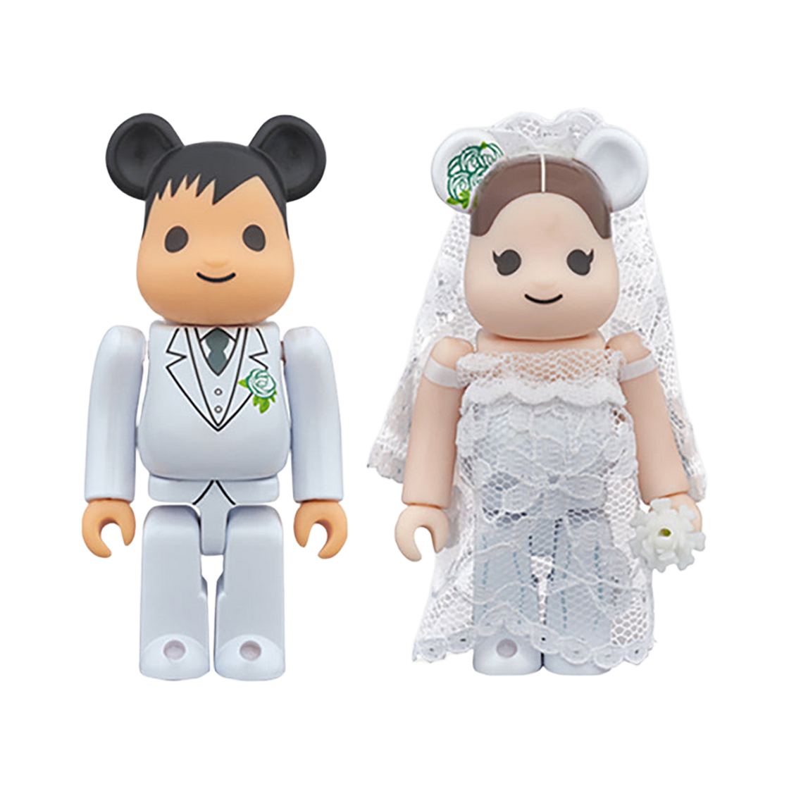 - Bearbrick Greeting Wedding 2 Plus 100%