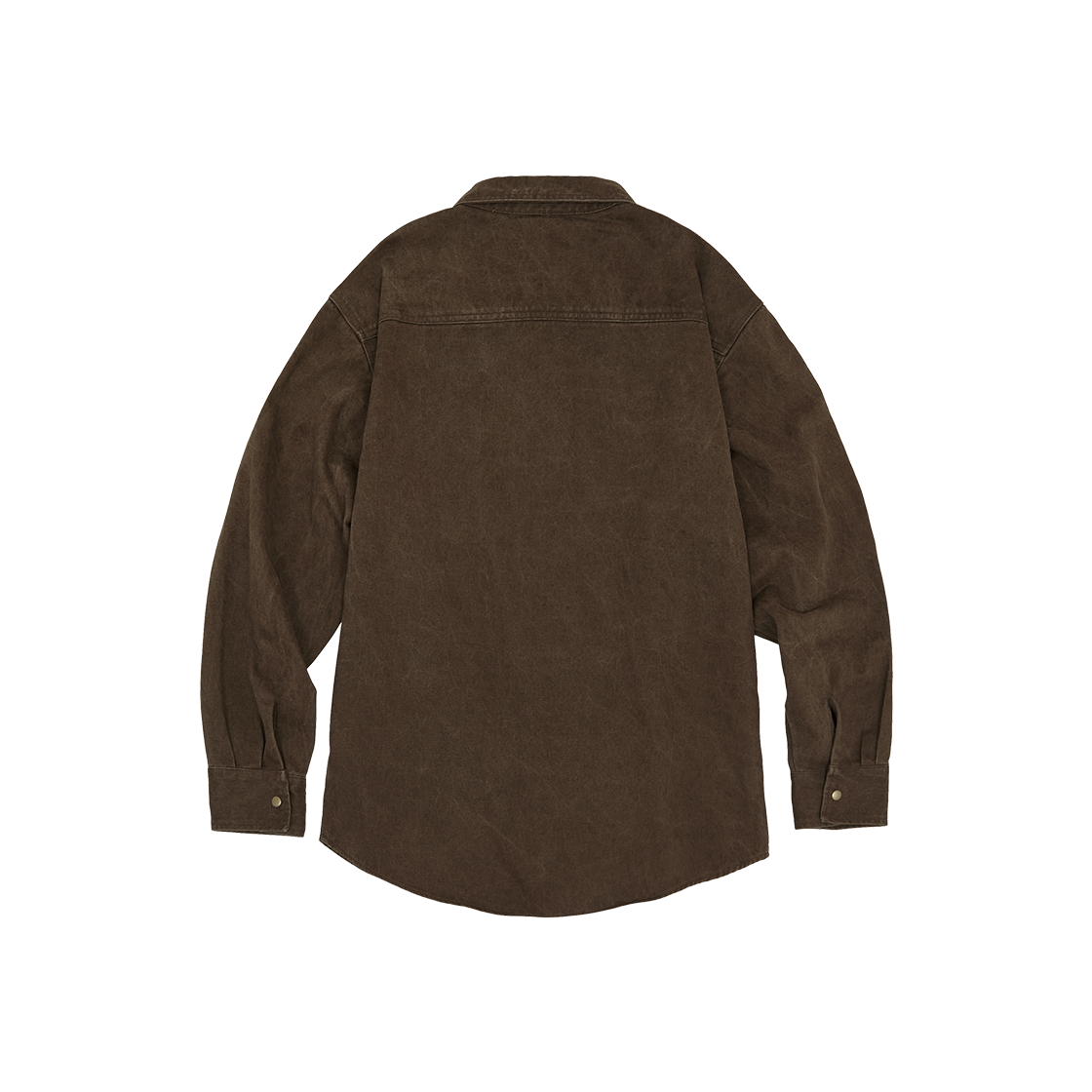 메아 빈티지 워시드 셔츠 브라운(Mea Vintage Washed Shirt Brown) - 2