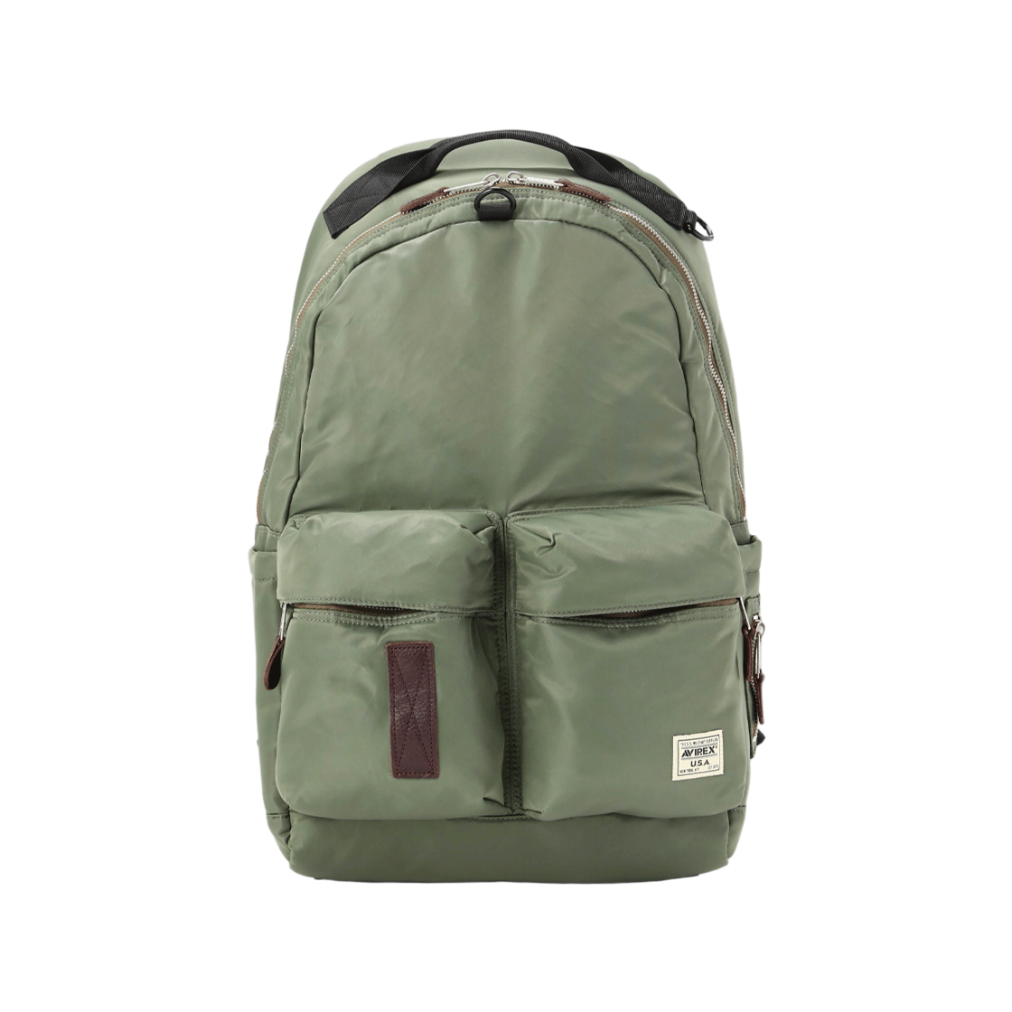 7836976015-ASA [예약배송] Avirex Flight Nylon Backpack Sage