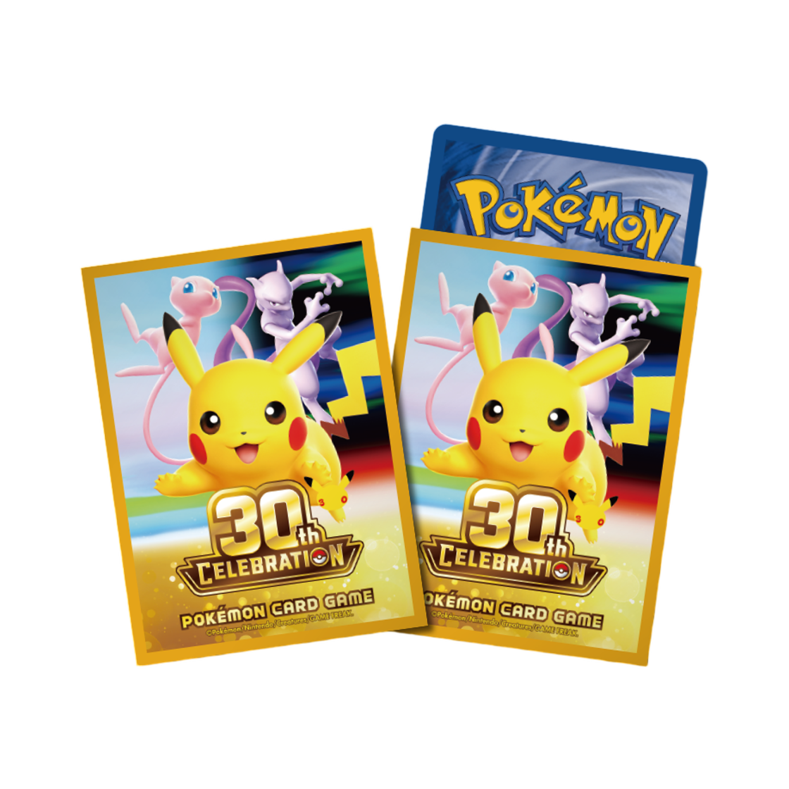 - Pokemon TCG Premium Card Sleeves 30th Celebration