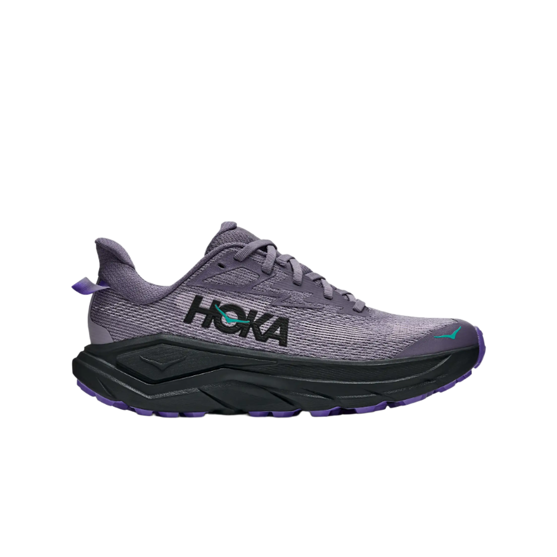 1168717-BNKP (W) Hoka Challenger 8 Purple Fog Black - Regular