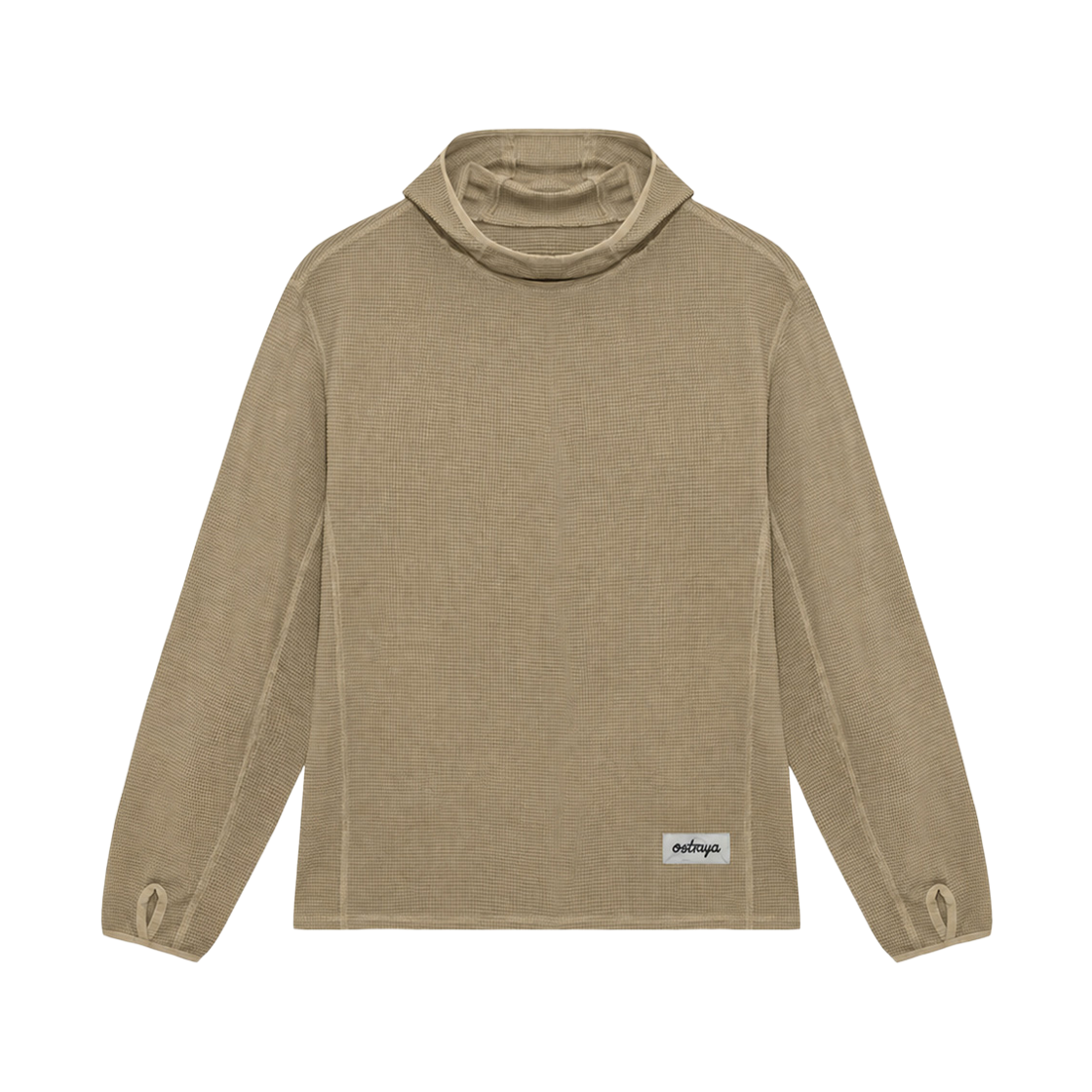 오스트리야 26FW 릿지 베이스 후디 네추럴(Ostrya 26FW Ridge Base Hoodie Natural)
