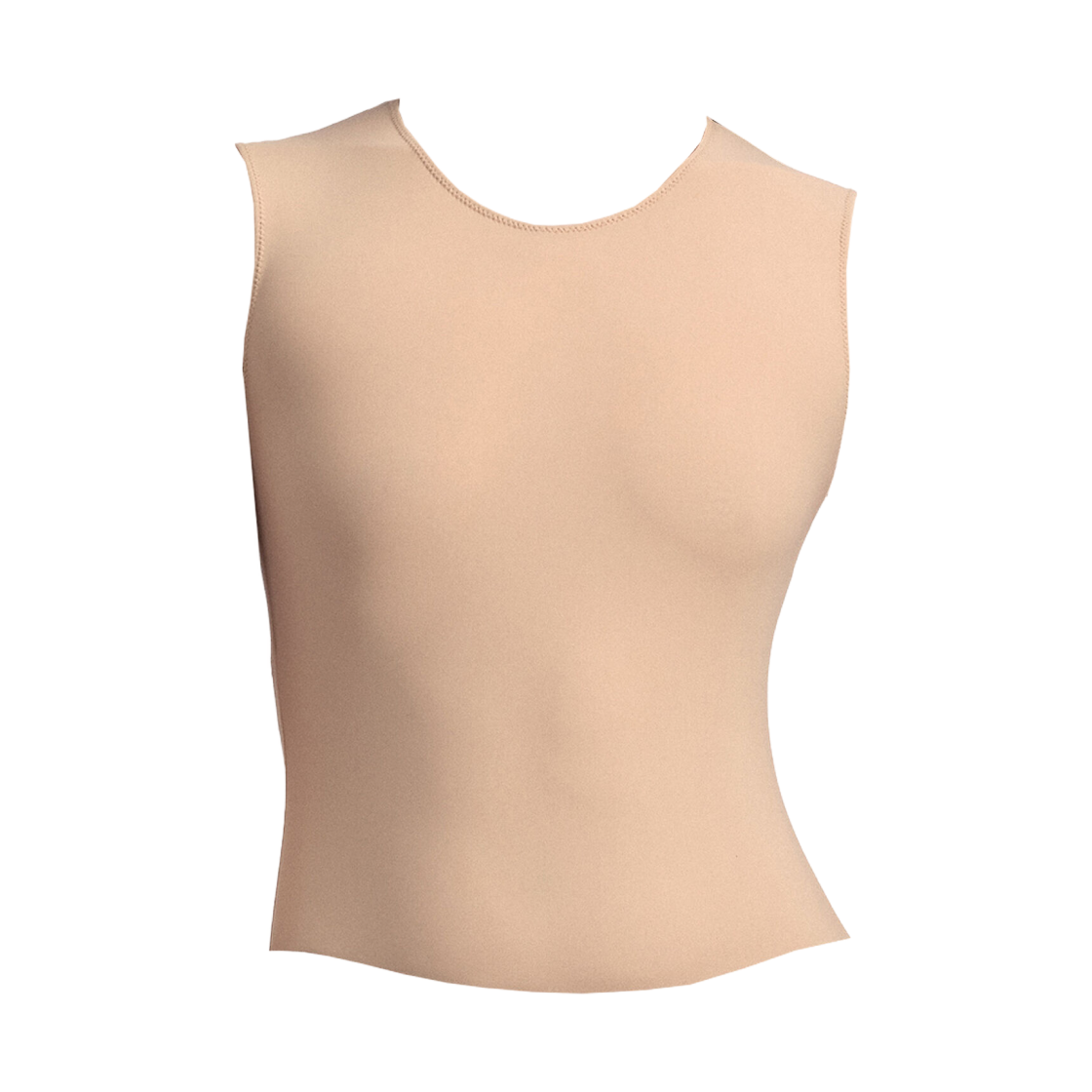 (W) 메종 마르지엘라 세컨드 스킨 슬리브리스 바디수트 누드((W) Maison Margiela Second Skin Sleeveless Bodysuit Nude)