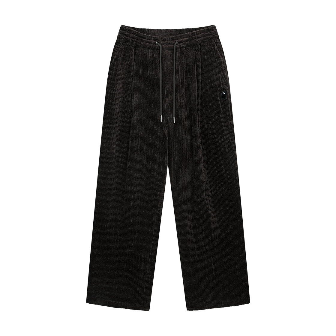 ZI5PT809BR ZIOSONGZIO SEMBLANCE Corduroy Wide Pants Brown