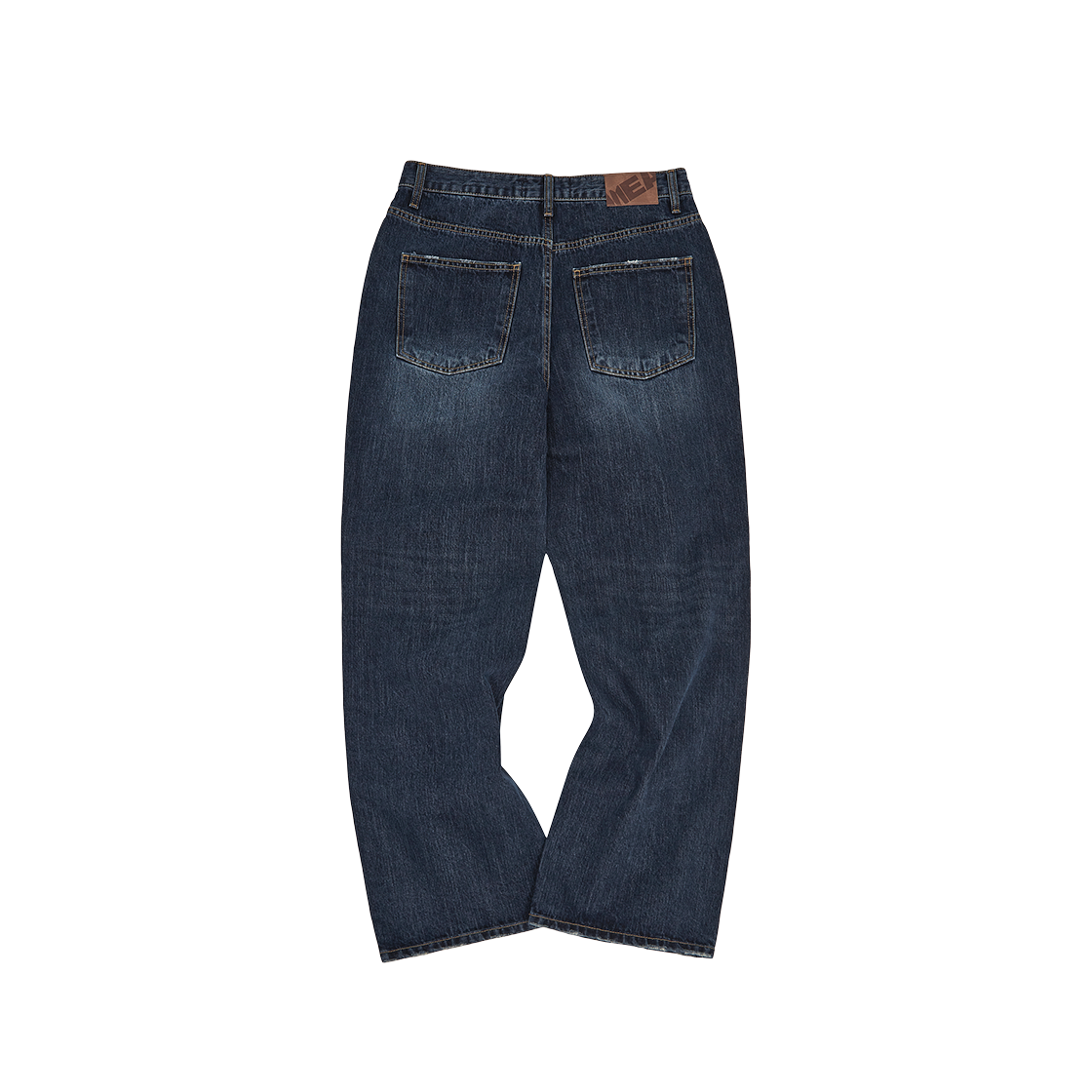 메아 리페어 데님 팬츠 그레이 인디고(Mea Repair Denim Pants Grey Indigo) - 2