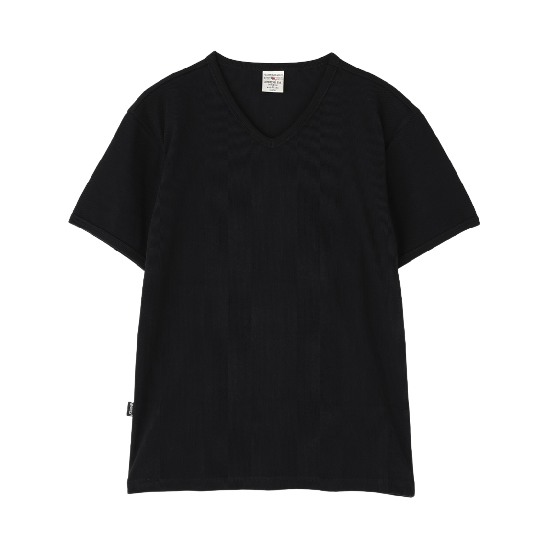 7835934005-ABL [예약배송] Avirex Daily Wear Short Sleeve V-Neck T-Shirt Black