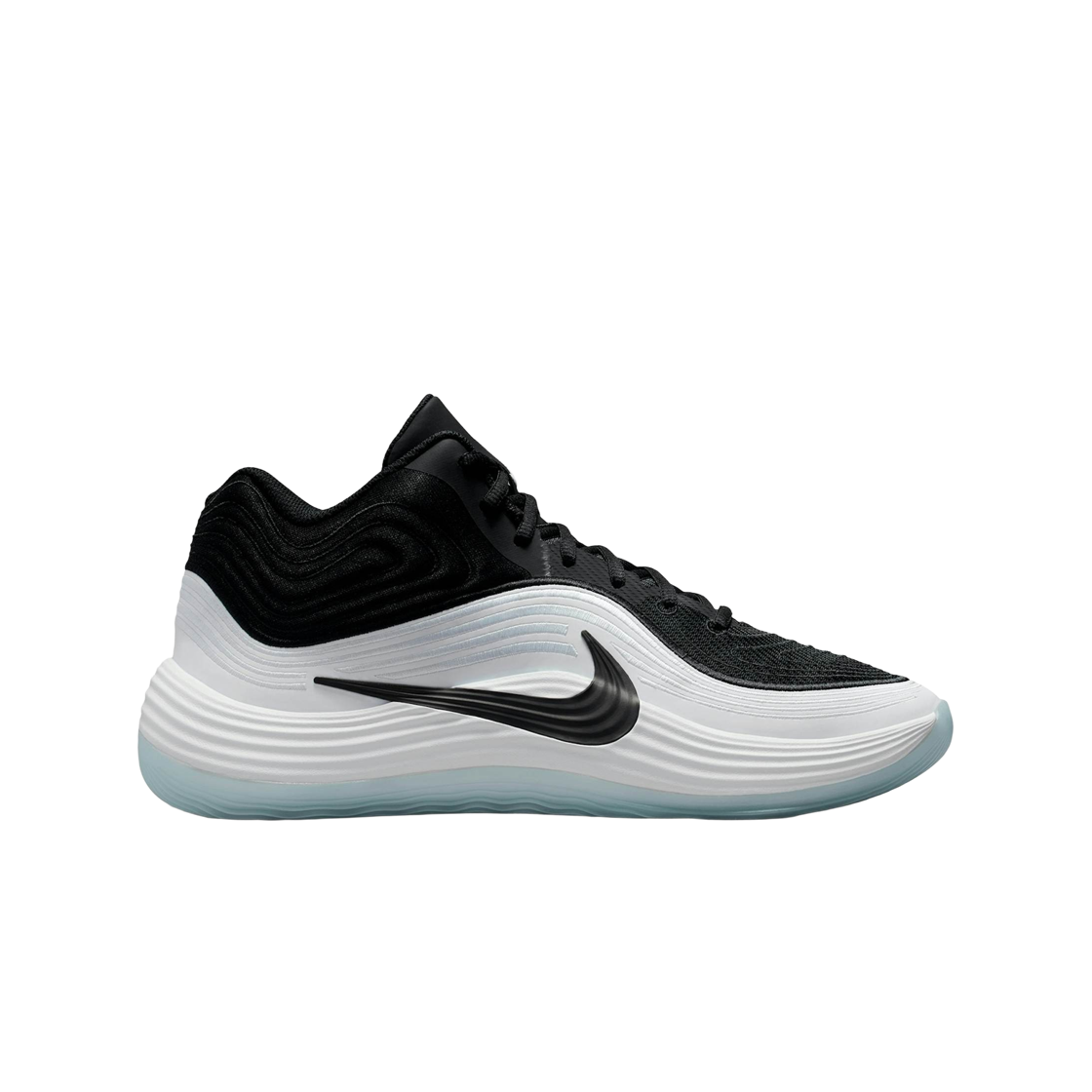 IH1105-002 Nike Precision 8 Mid Black White