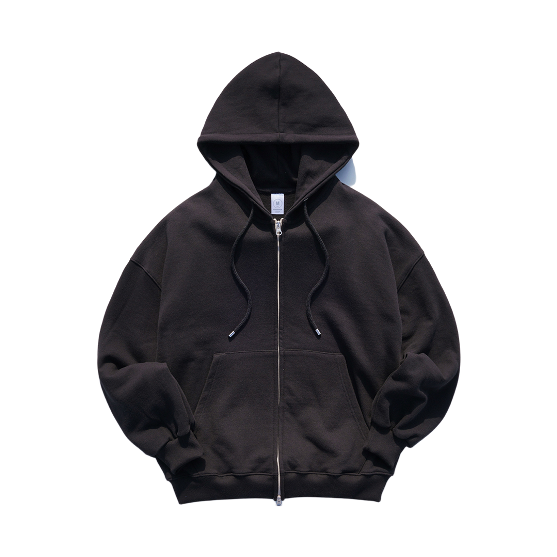 KJHD2272_black_a JEMUT Ant Twoway Hood Zipup Black KJHD2272