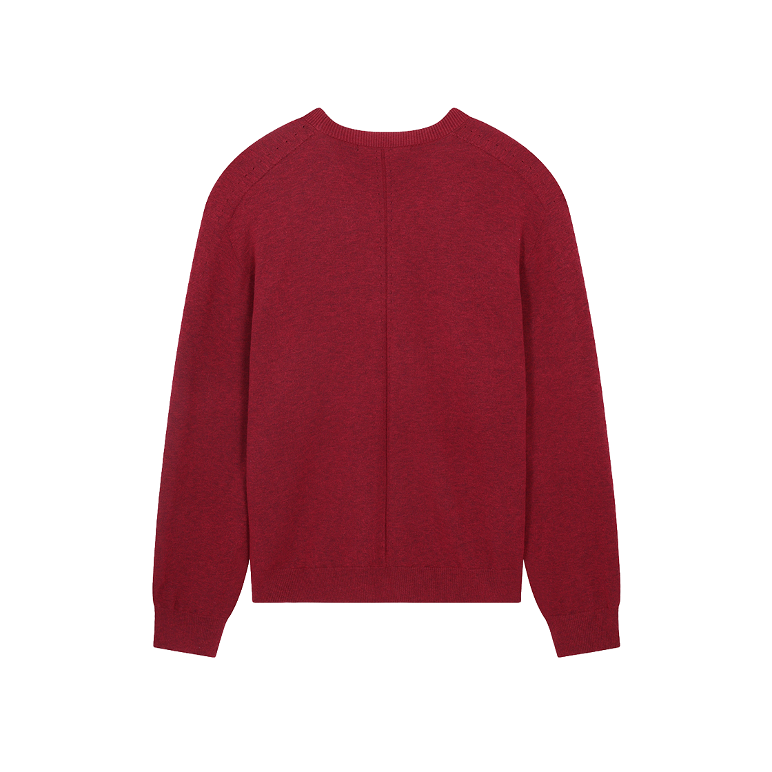 지오송지오 타임리스 홀가먼트 니트 가디건 멜란지레드 ZI6KT695MR(ZIOSONGZIO Timeless Wholegarment Knit Cardigan Melange Red) - 2