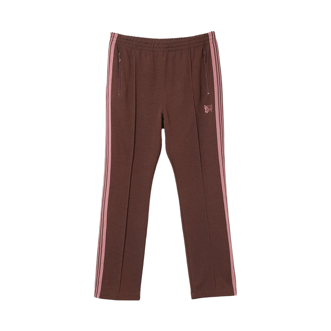 RW317 BROWN [20% 쿠폰] Needles Narrow Track Pants Poly Smooth Brown