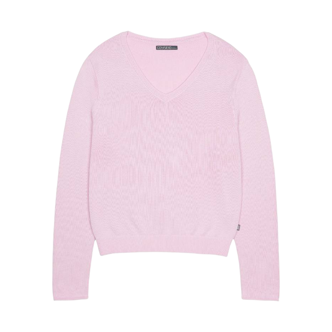 CY26FWTOKN301 COYSEIO 038 Classic V-Neck Knit Pink