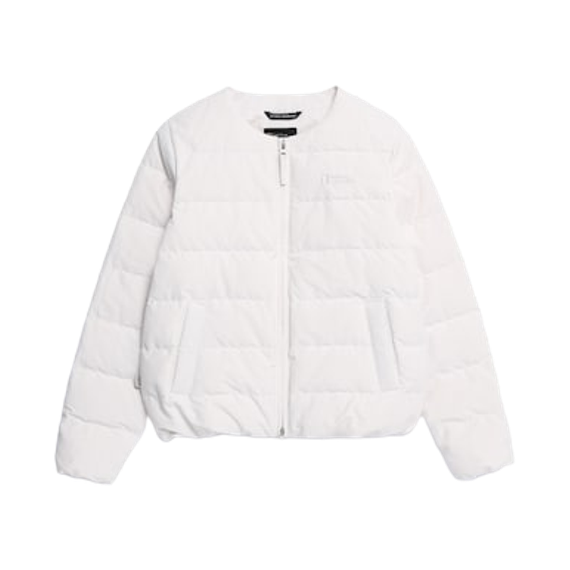 (W) 내셔널 지오그래픽 헤론 U 넥 라이트웨이트 구스 다운 점퍼 크리스탈 베이지((W) National Geographic Heron U Neck Lightweight Goose Down Jumper Crystal Beige) - 1