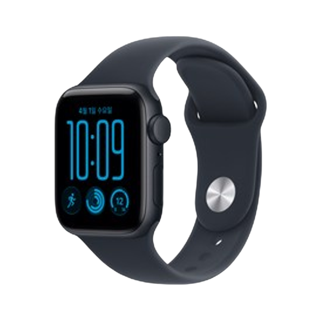 MJKY4KH/A Apple Watch SE3 40mm GPS Aluminum Case Navy Blue S/M Midnight (Korean Ver.)