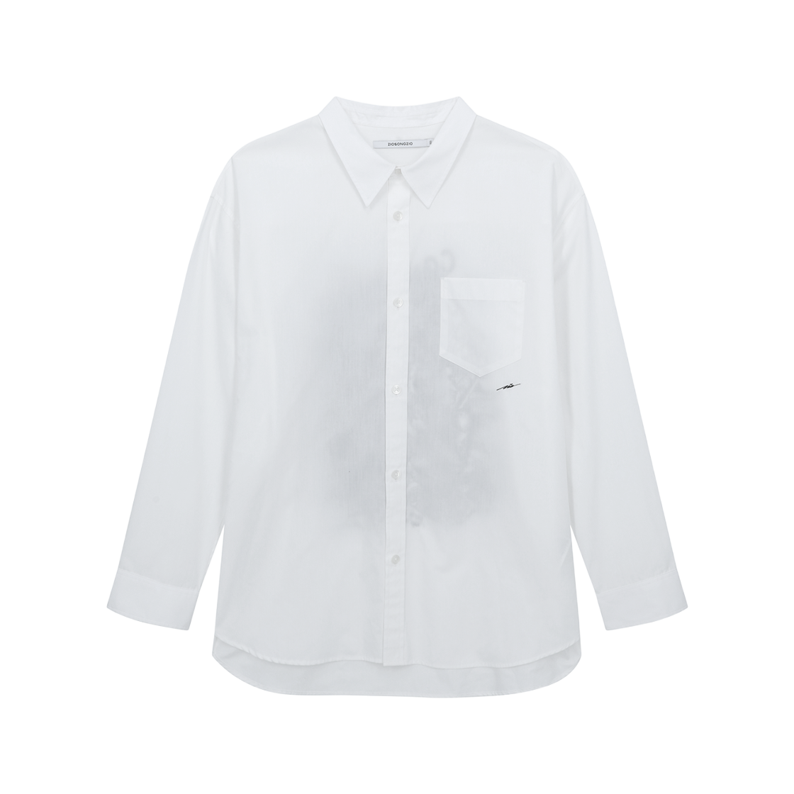 지오송지오 컨스트럭터 아트워크 셔츠 화이트 ZI5SH521WH(ZIOSONGZIO Constructor Artwork Shirt White) - 2