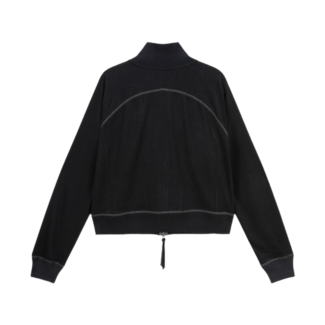 베이컨트 아카이브 파커 하이넥 집업 블랙(Vacant Archive Parker High-Neck Zip Up Black) - 2