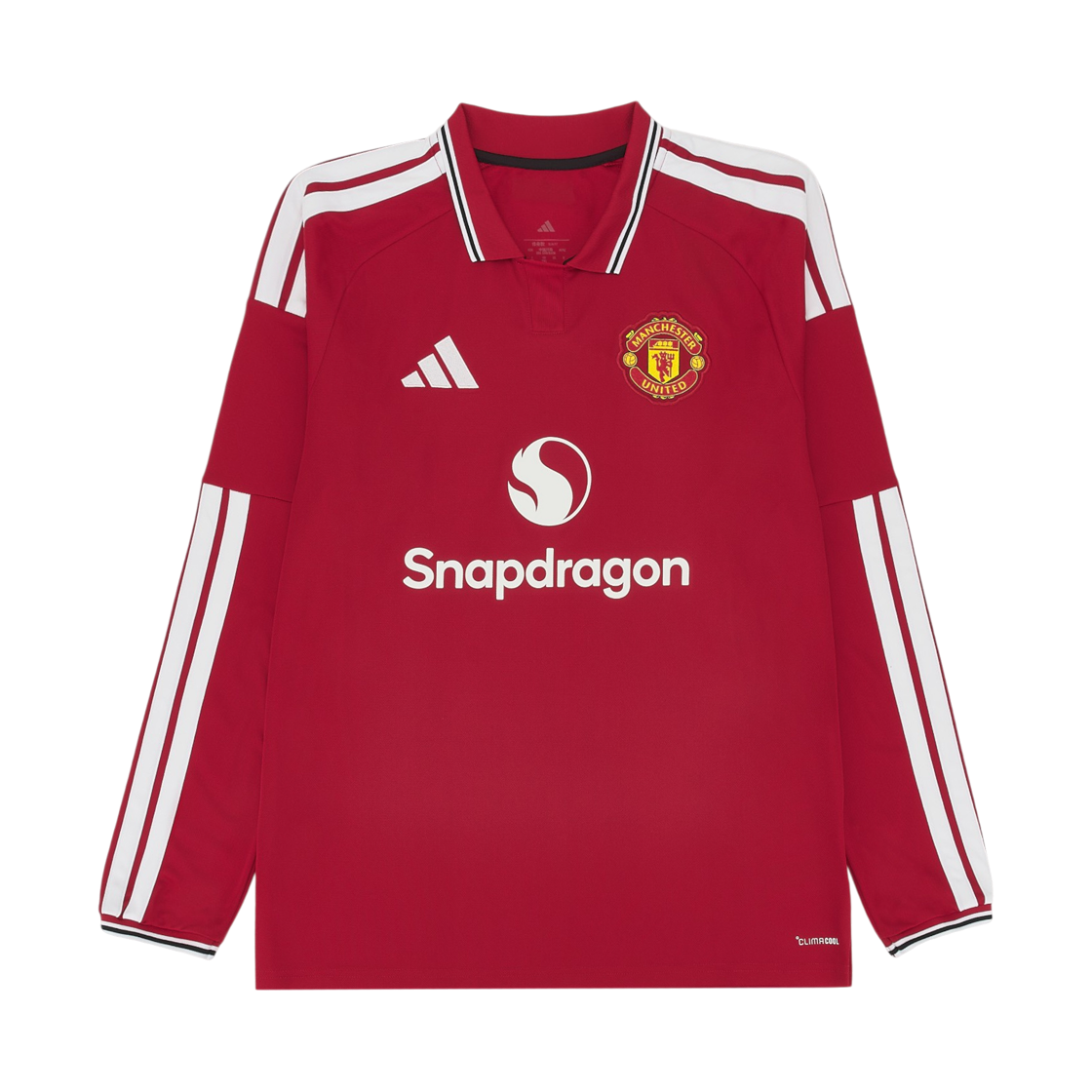 KC4773 Adidas Manchester United 2026/27 Home Long Sleeve Jersey Mufc Red - KR Sizing (Non Marking Ver.)