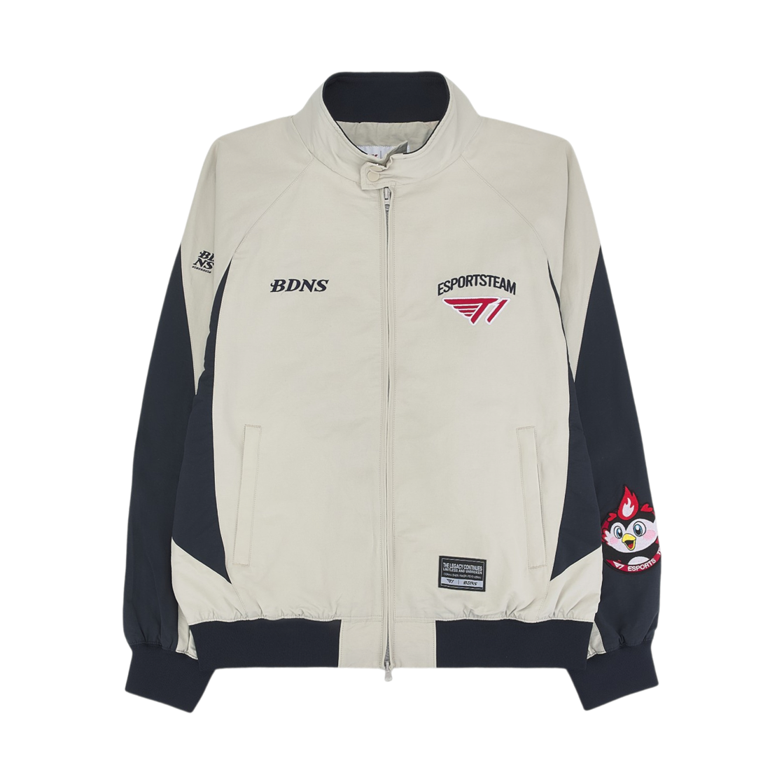 빠더너스 x T1 베이스 자켓 베이지 (논마킹 버전)(BDNS x T1 Base Jacket Beige (Non Marking Ver.))