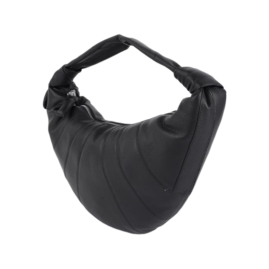 [20% 쿠폰] 르메르 포춘 크루아상 백 소프트 그레인드 레더 블랙([20% 쿠폰] Lemaire Fortune Croissant Bag Soft Grained Leather Black) - 2
