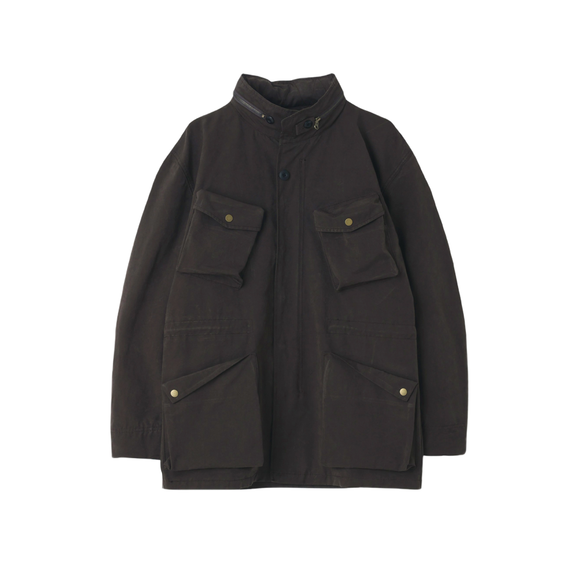 조우 모디파이드 M-65 4포켓 필드 자켓 브라운(CHOWOO Modified M-65 4 Pockets Field Jacket Brown)