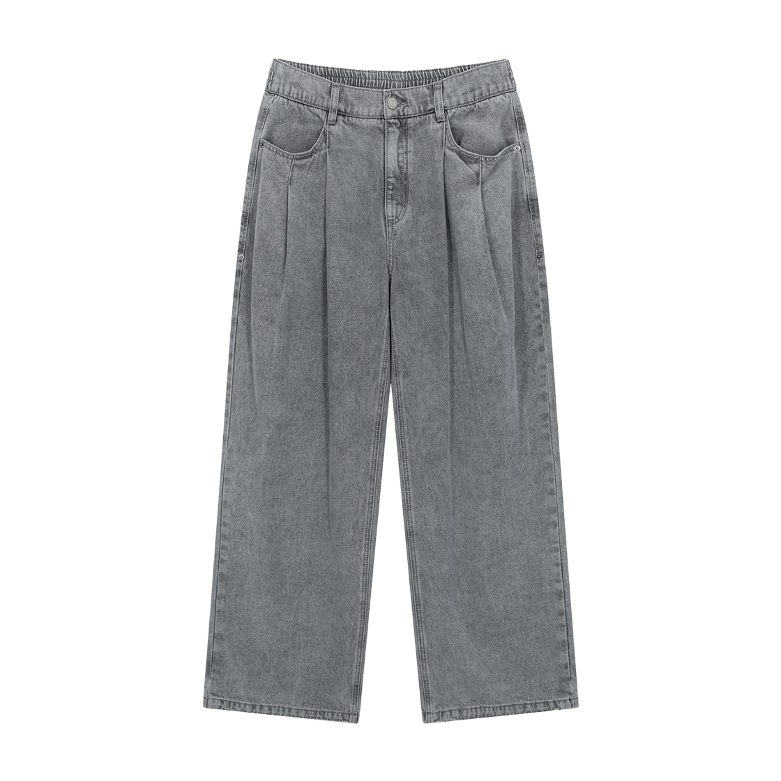 ZI5PT811GY ZIOSONGZIO SEMBLANCE Tencel Denim Pants Grey