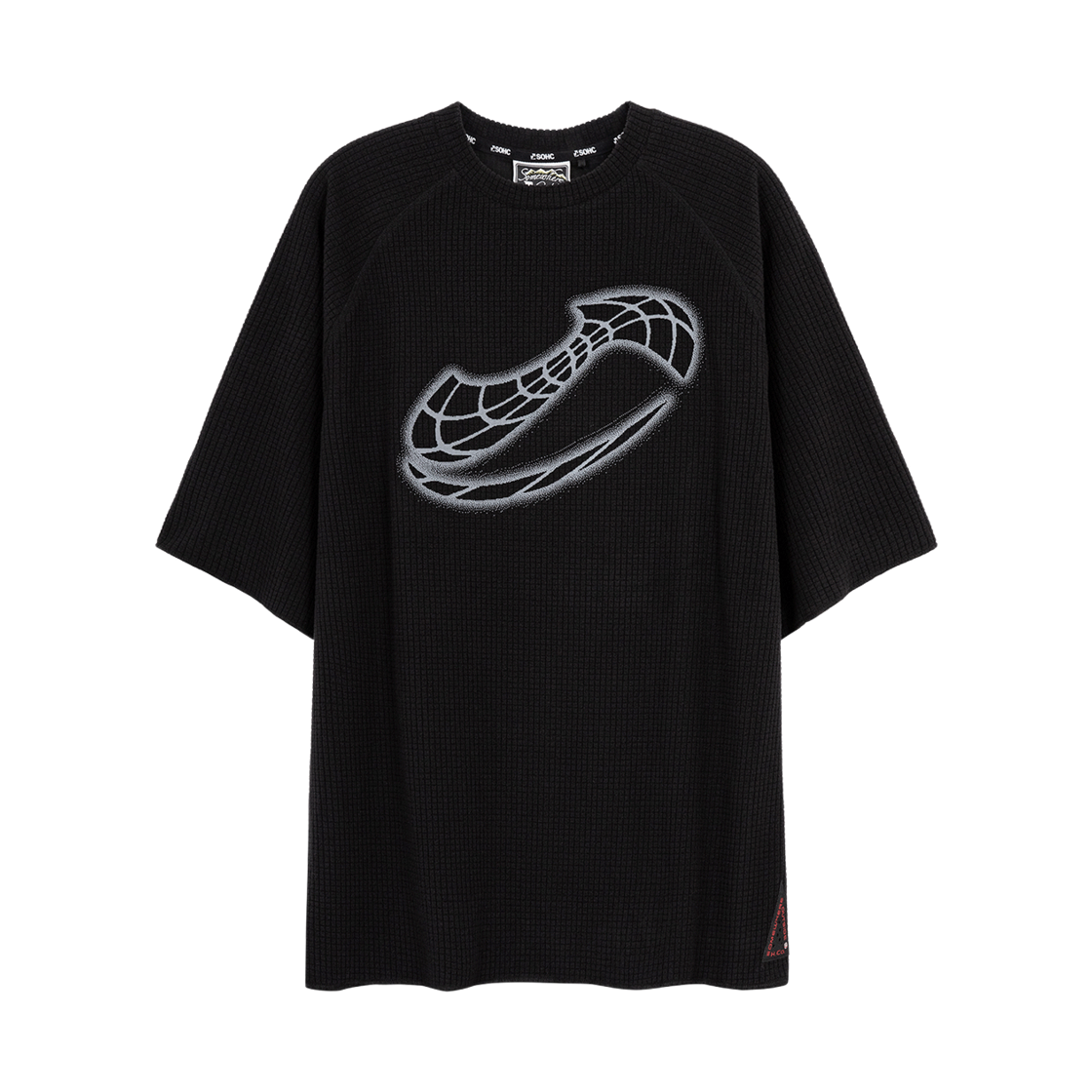 11VFT15116 SOHC Waffle Fleece Logo T-Shirt_11VFT151 Black