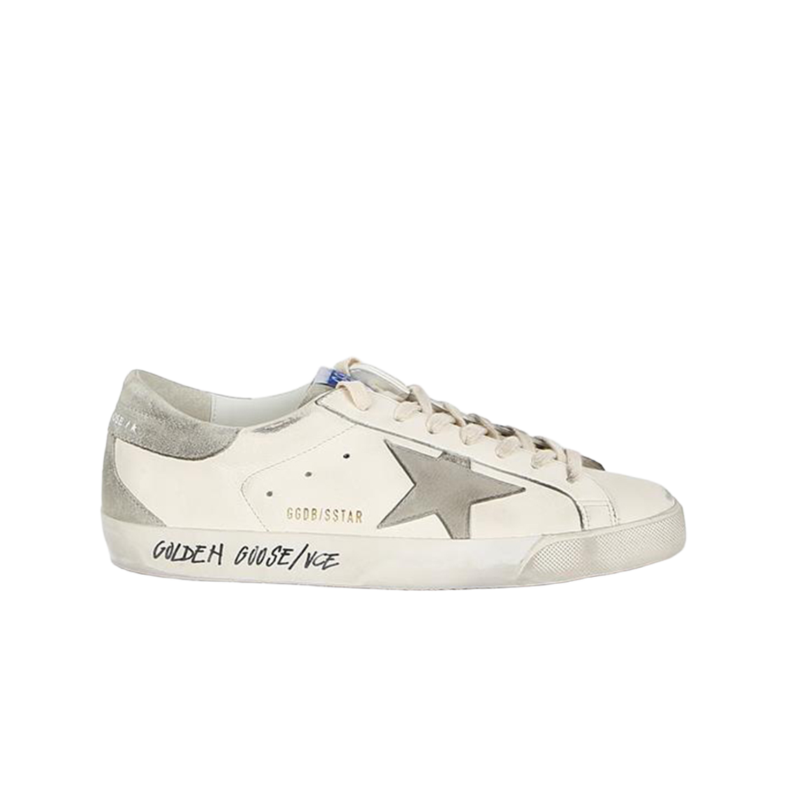 GMF00102 F005359 11166 [20% 쿠폰] Golden Goose Superstar White Ice Gray Heel Tab Sneakers