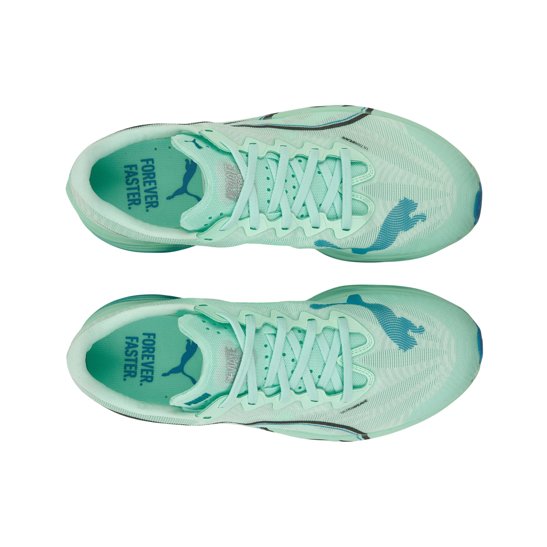 푸마 디비에이트 나이트로 엘리트 3 민트 멜트 스피드 블루(Puma Deviate Nitro Elite 3 Mint Melt Speed Blue) - 5