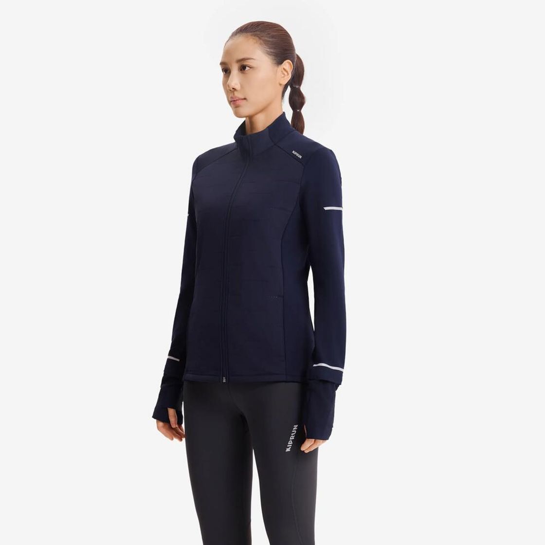 데카트론 여성 러닝 방한 자켓 웜 500 코스모스 블루(Decathlon Women's Running Thermal Jacket Warm 500 Cosmos Blue) - 6