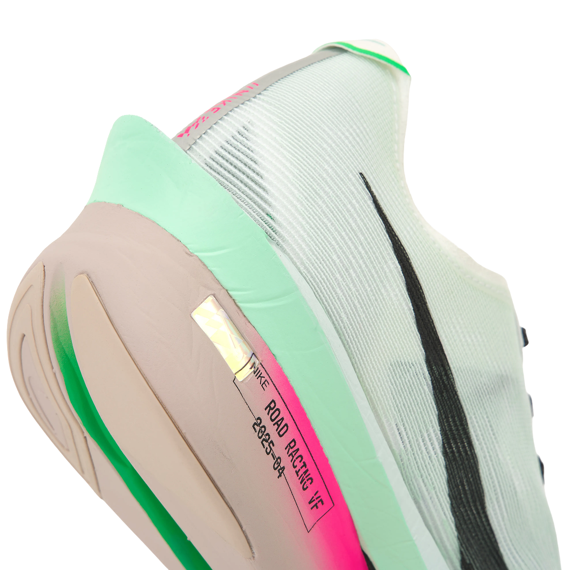 (W) 나이키 줌X 베이퍼플라이 넥스트% 4 화이트 하이퍼 핑크((W) Nike ZoomX Vaporfly Next% 4 White Hyper Pink) - 8
