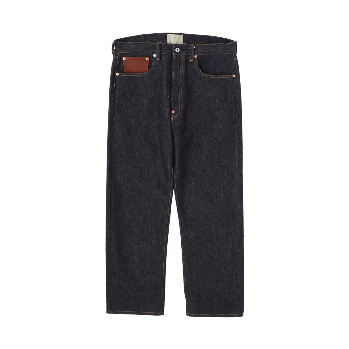 아비렉스 헤리티지 타입 1 레더 팬츠 브라운(Avirex Heritage Denim Type-1 "Leather" Pants Brown)