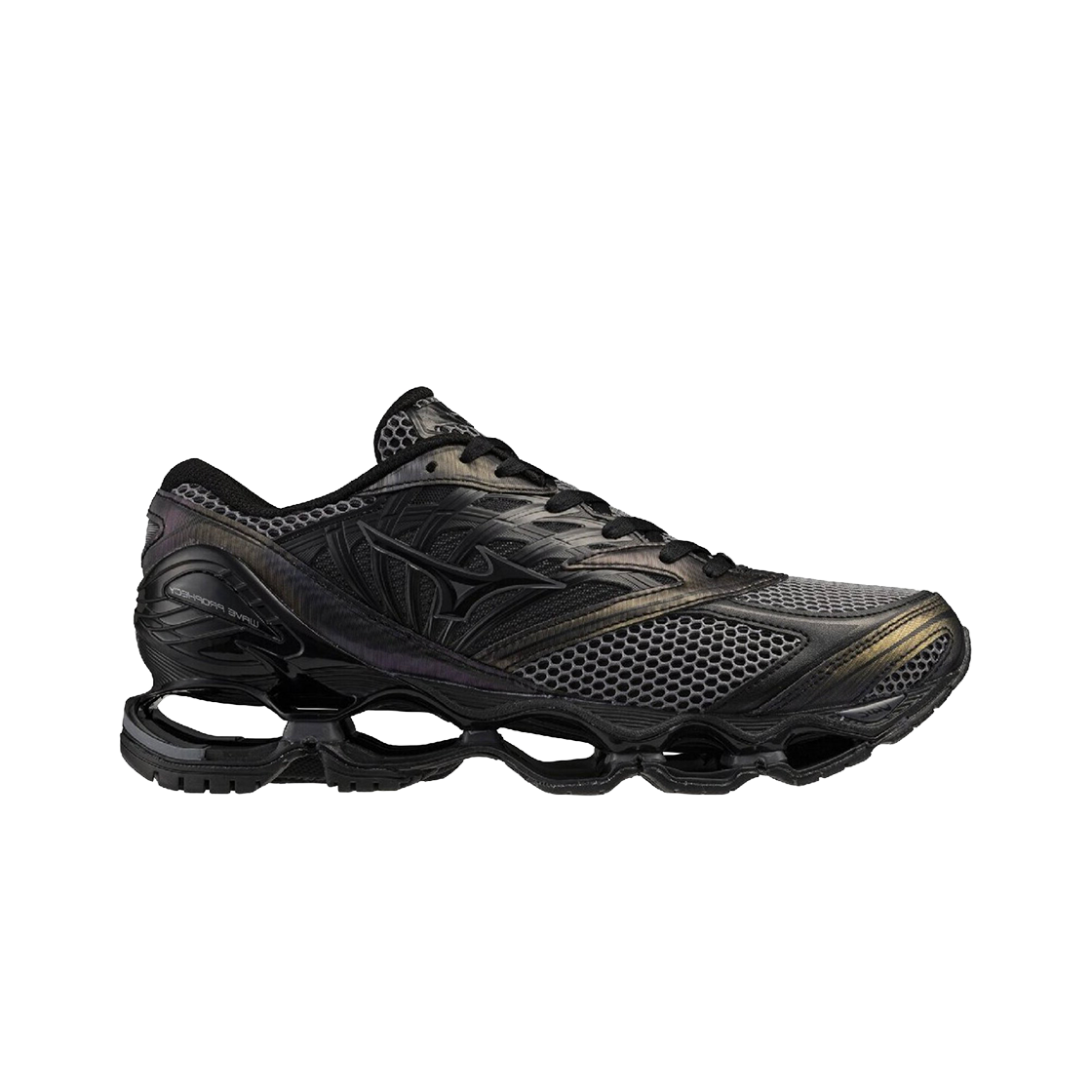 D1GA260403 Mizuno Wave Prophecy LS Black Sand Iron Gate Black
