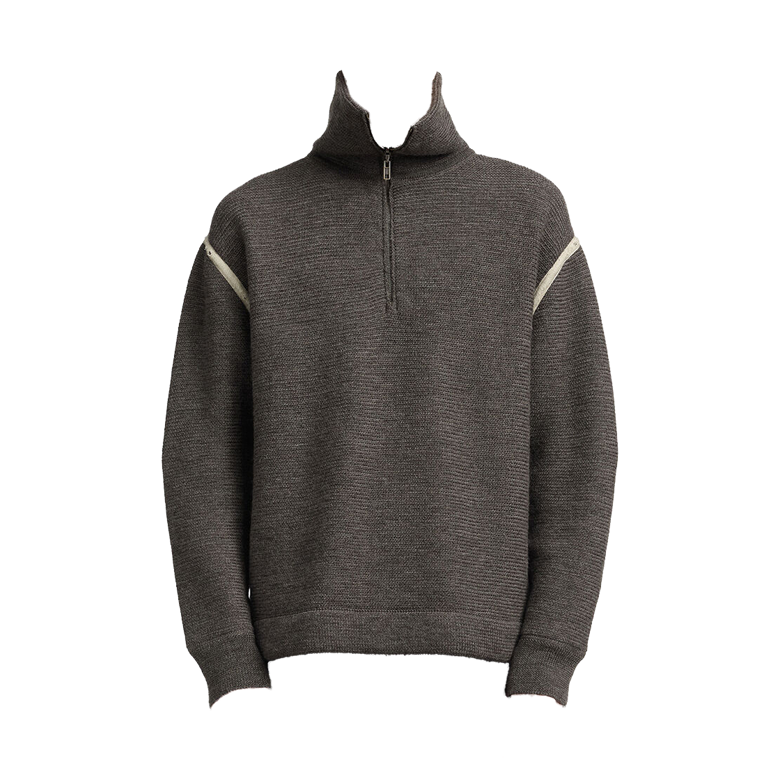 S50HA1072S18147814M Maison Margiela Elbow Patch Sweater Brown
