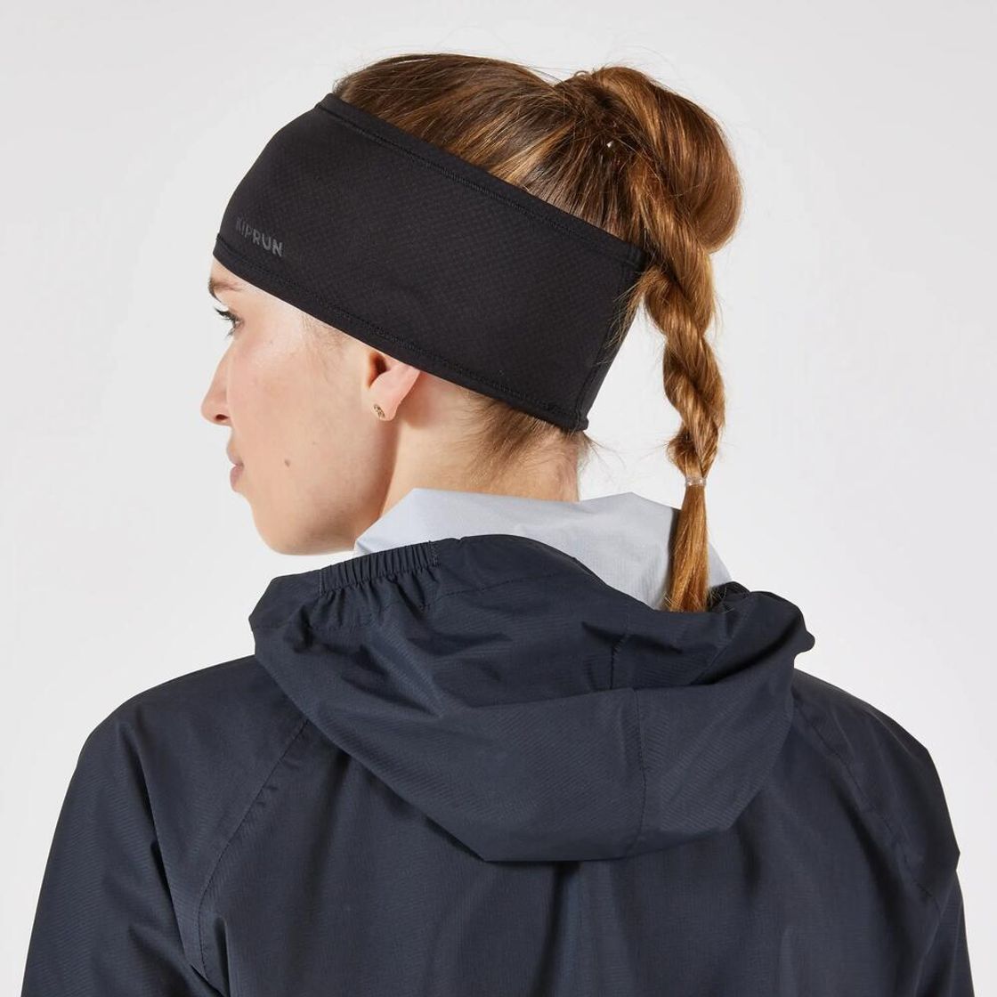 데카트론 러닝 헤드밴드 런 웜 플러스 V2 스모크 블랙(Decathlon Running Headband Run Warm Plus V2 Smoke Black) - 3