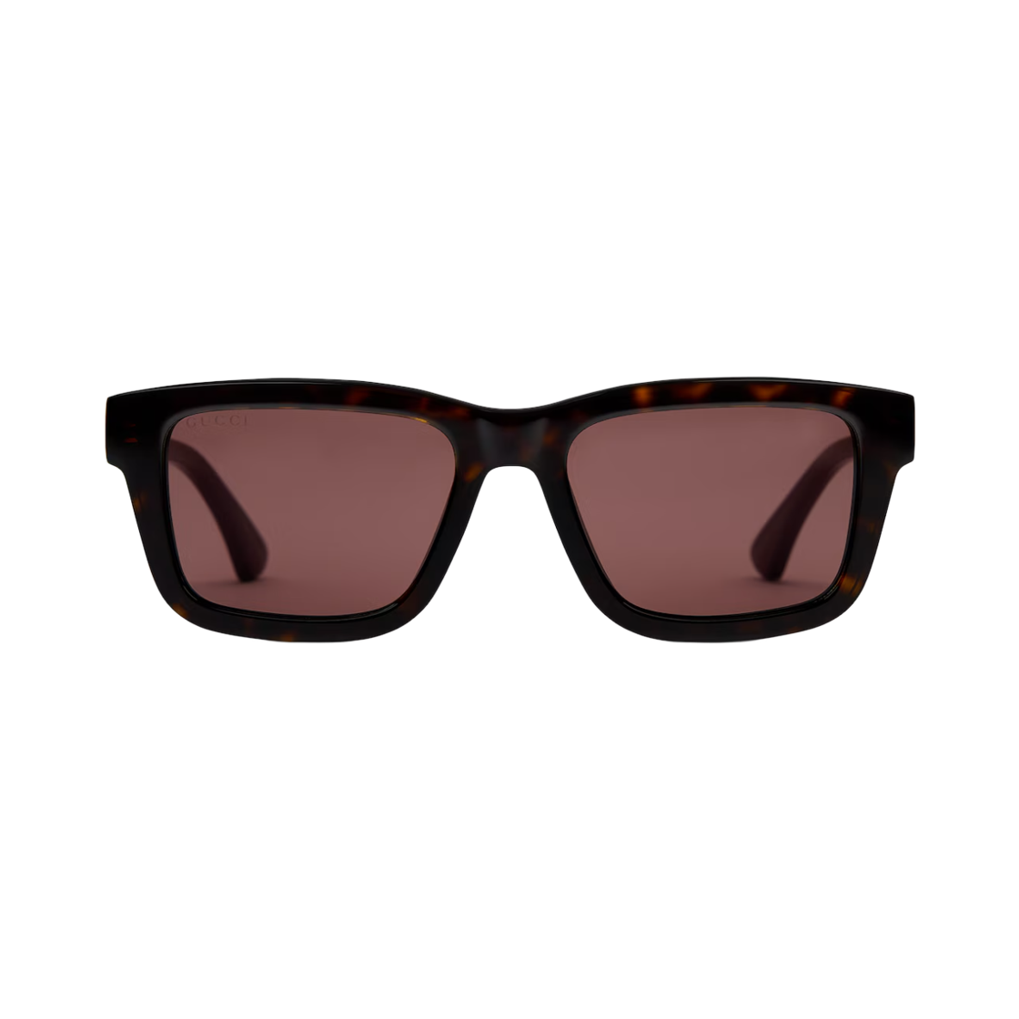 GG1869S-003 Gucci Rectangular Frame Sunglasses Brown