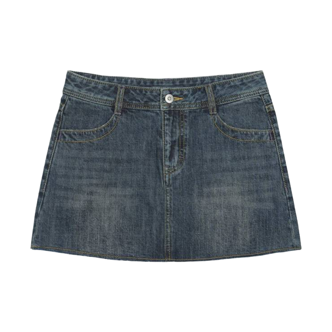 CY26FWBTSR303 COYSEIO 038 Denim Mini Skirt Blue