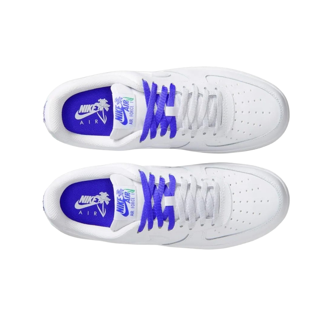 (W) 나이키 에어포스 1 '07 로우 SE 화이트 페르시안 바이올렛((W) Nike Air Force 1 '07 Low SE White Persian Violet) - 2