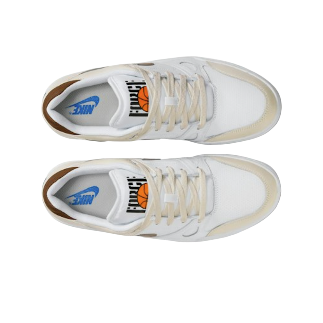 나이키 풀 포스 로우 화이트 라이트 브리티시 탄(Nike Full Force Low White Light British Tan) - 2