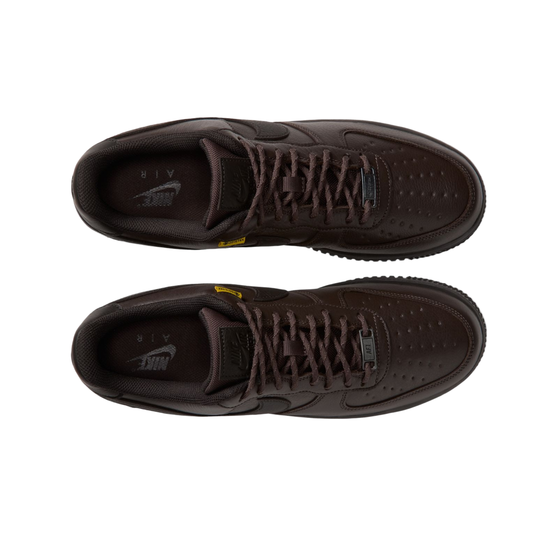 나이키 에어포스 1 로우 고어텍스 비브람 바로크 브라운 스피드 옐로우(Nike Air Force 1 Low Gore-Tex Vibram Baroque Brown Speed Yellow) - 2