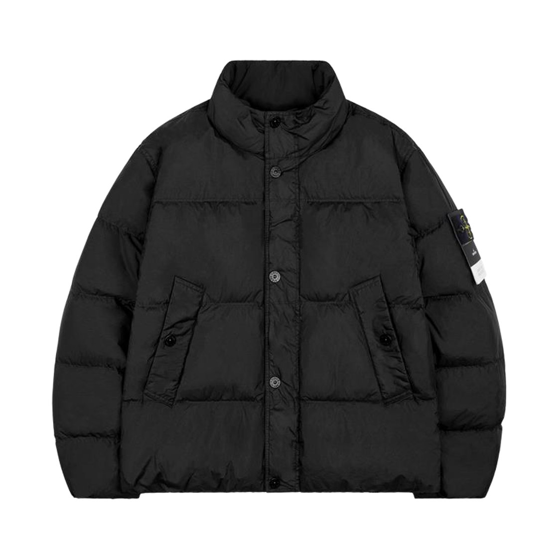 L2S154100109 S0A23 V0029 [20% 쿠폰] Stone Island 4100109 Nylon Short Down Jacket Black