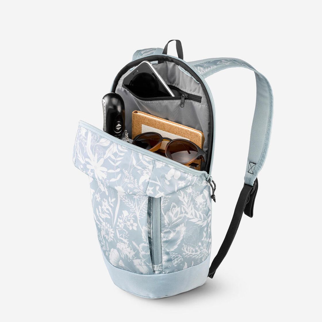 데카트론 등산 백팩 10L 아르페나즈 NH100 블루 그레이(Decathlon Hiking Backpack 10L Arpenaz NH100 Blue Grey) - 4