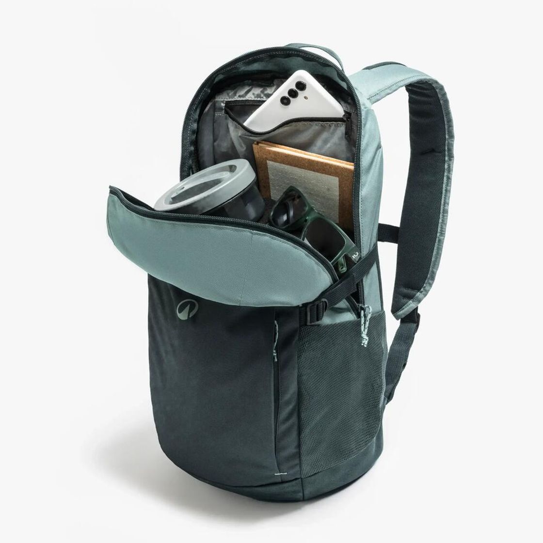 데카트론 하이킹 백팩 20L 아르페나즈 100 어비스 그린(Decathlon Hiking Backpack 20L Arpenaz 100 Abyss Green) - 9