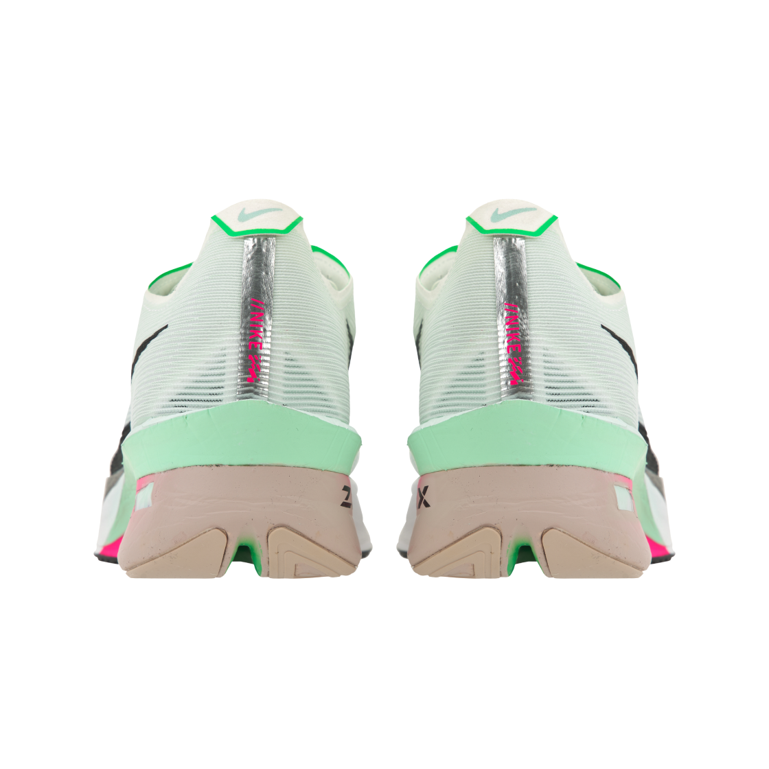 (W) 나이키 줌X 베이퍼플라이 넥스트% 4 화이트 하이퍼 핑크((W) Nike ZoomX Vaporfly Next% 4 White Hyper Pink) - 6