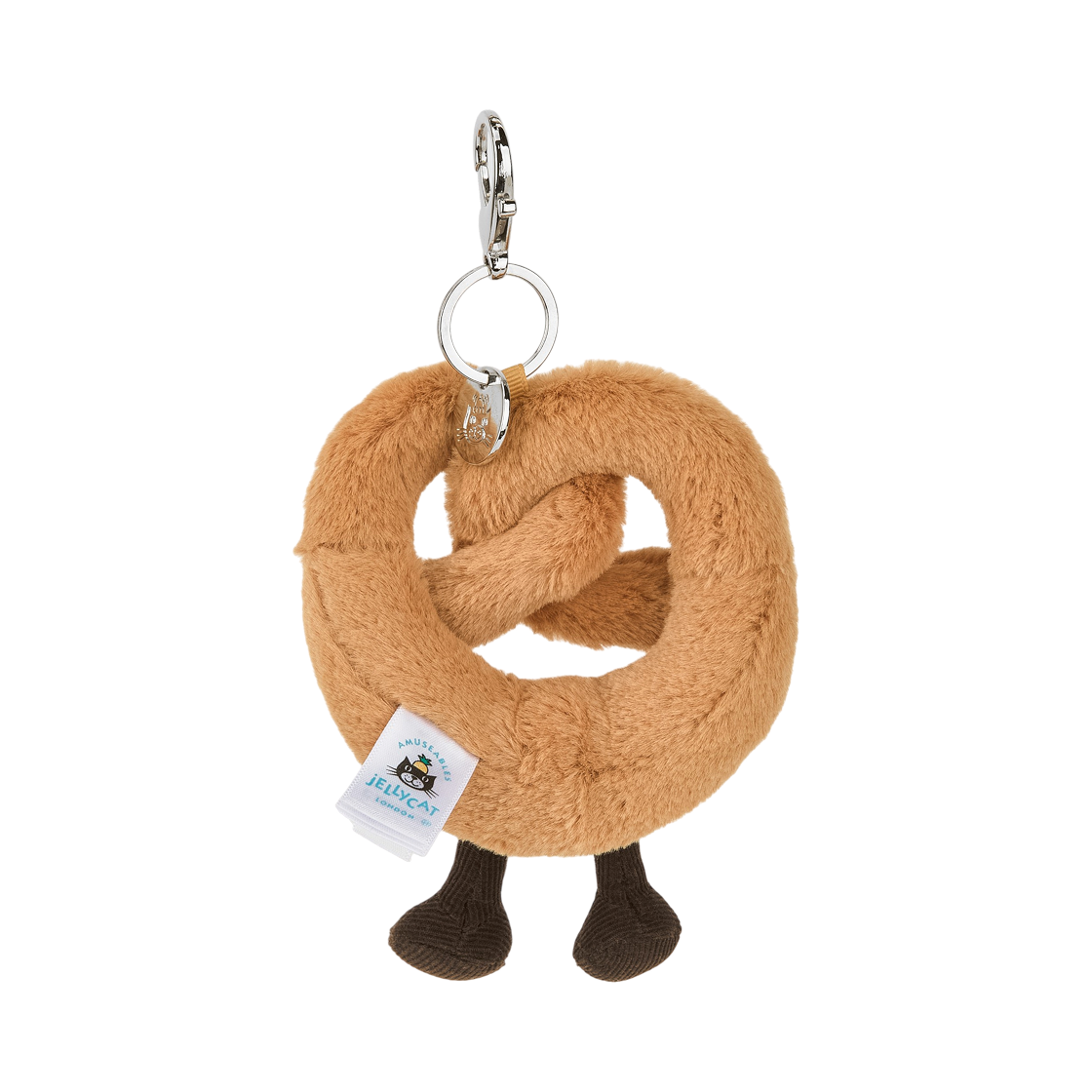 젤리캣 어뮤저블 프레첼 백 참 베이지(Jellycat Amuseables Pretzel Bag Charm Beige) - 2