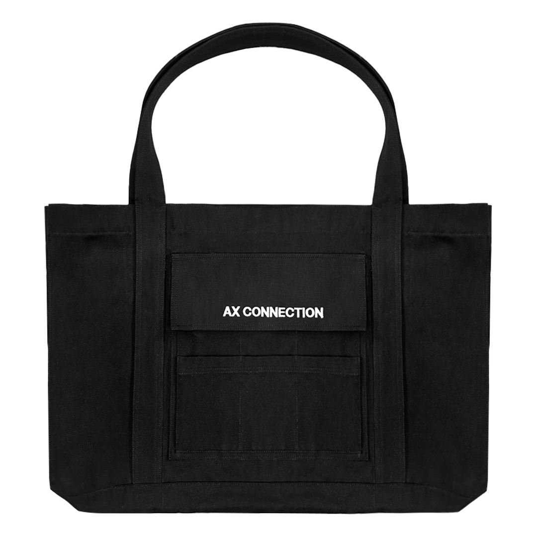 에이엑스커넥션 택티컬 카고 데님 워크 토트백(AX CONNECTION Tactical Cargo Denim Work Tote Bag)