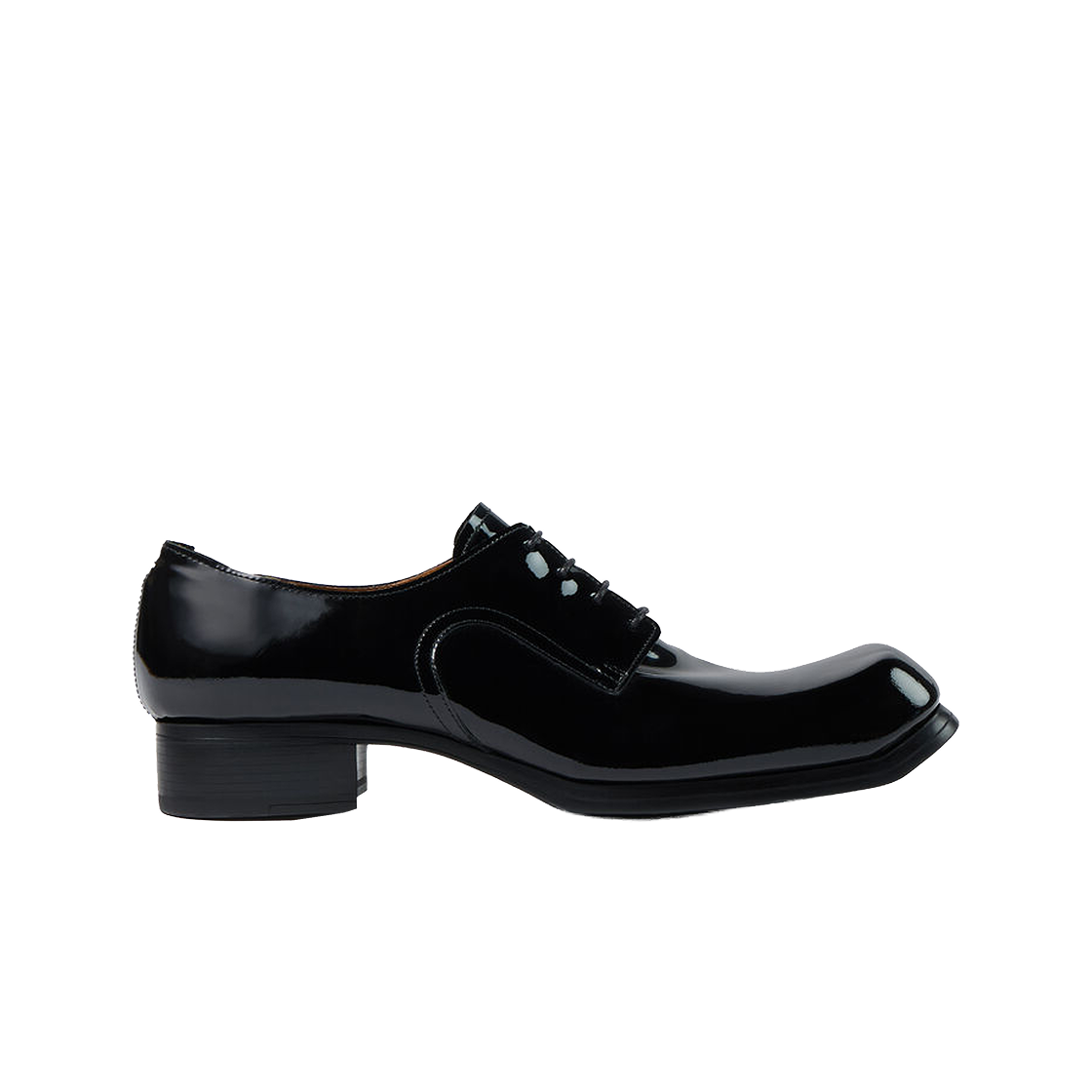S97WQ0102P0410T8013 Maison Margiela Float Lace-Up Patent Black