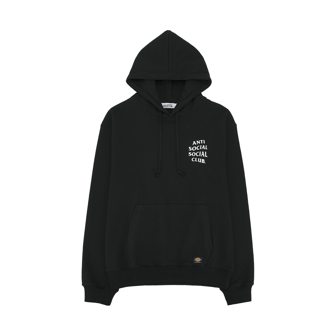 안티 소셜 소셜 클럽 x 디키즈 로고 후드 블랙(Anti Social Social Club x Dickies Logo Hoodie Black) - 2