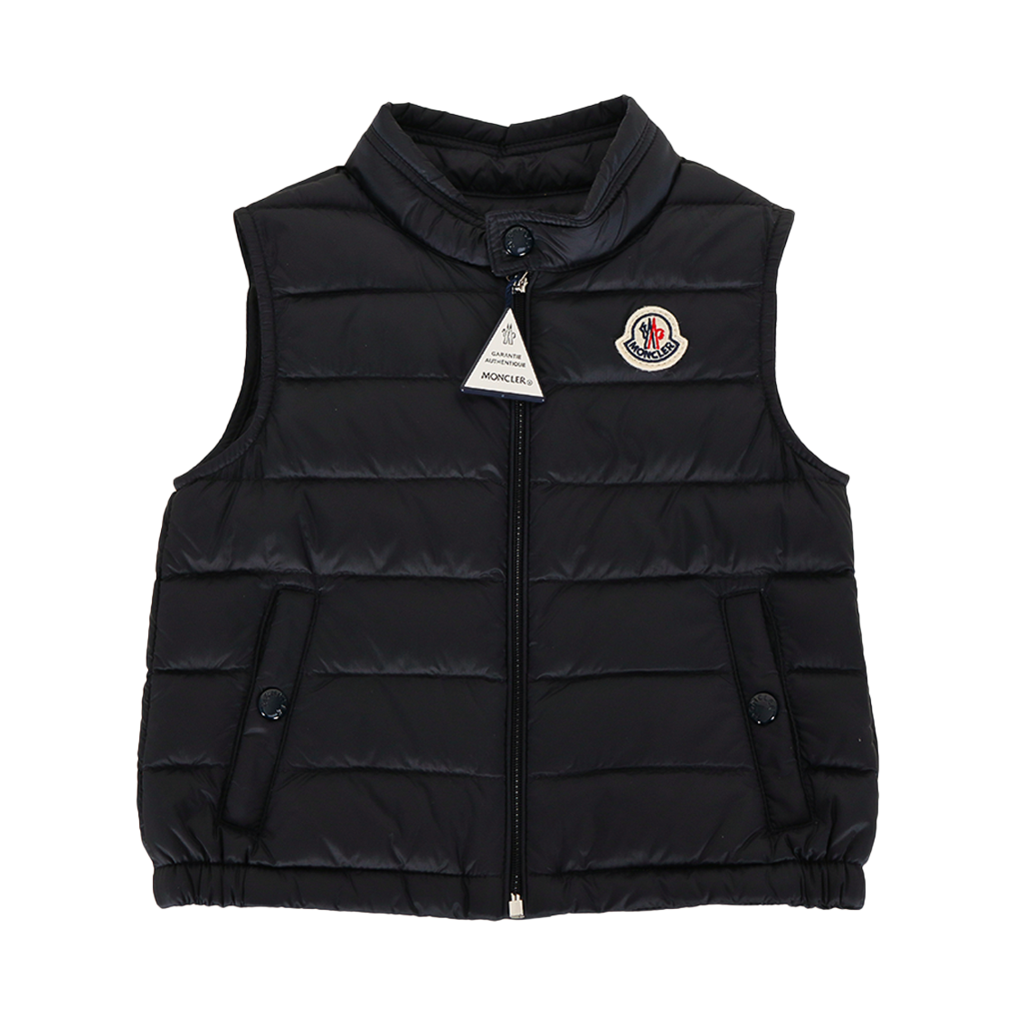L19511A00023 597YF 778 [20% 쿠폰] (Kids) Moncler New Amaury Packable Down Gilet Night Blue - 26SS