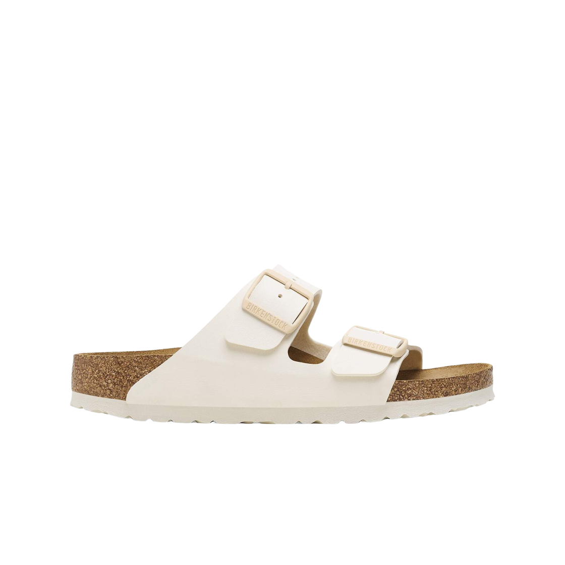 1027339 Birkenstock Arizona Birko Flor Eggshell - Narrow